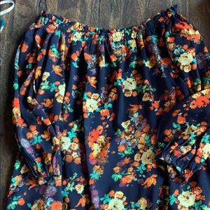 Renamed floral off the shoulder
